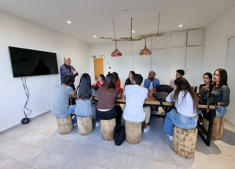 Visite des étudiants de la 1ère année master big data analytics & e-commerce de l’Institut des Hautes Etudes Commerciales « IHEC » 