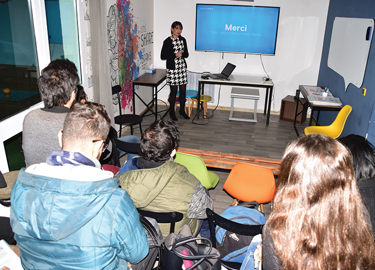 Visite des étudiants de l'ESB ''Esprit School of Business''