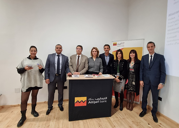 Visite d'Attijari Bank au Startup Village 