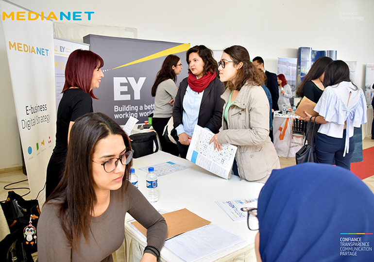 MEDIANET à l'HEC'Recrut 2018 