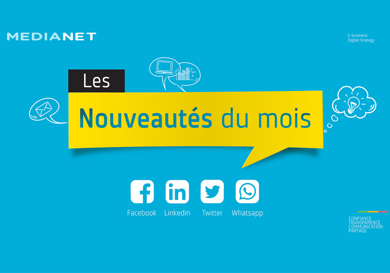 Facebook, LinkedIn, Twitter, WhatsApp,… Quoi de neuf sur la planète digitale ?