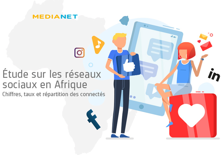 Étude sur les réseaux sociaux en Afrique : chiffres clés sur les connectés Facebook, Instagram et LinkedIn