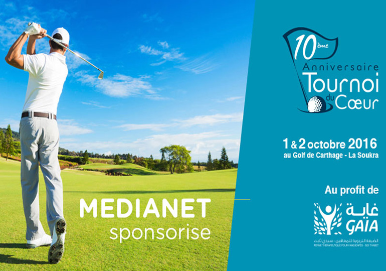 MEDIANET sponsorise le 10éme Tournoi du cœur organisé par l'association Gaia ''la Ferme Thérapeutique pour handicapé''