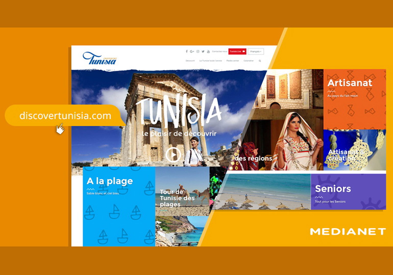 MEDIANET développe le portail du Tourisme Discover Tunisia