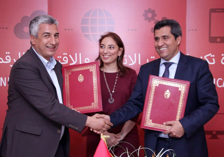 Signature d'une convention de partenariat avec Smart Tunisia